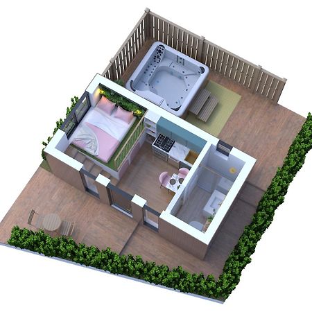 Studio Les 2 Fees - Jacuzzi - Deco Feerique Montfort-sur-Meu Buitenkant foto