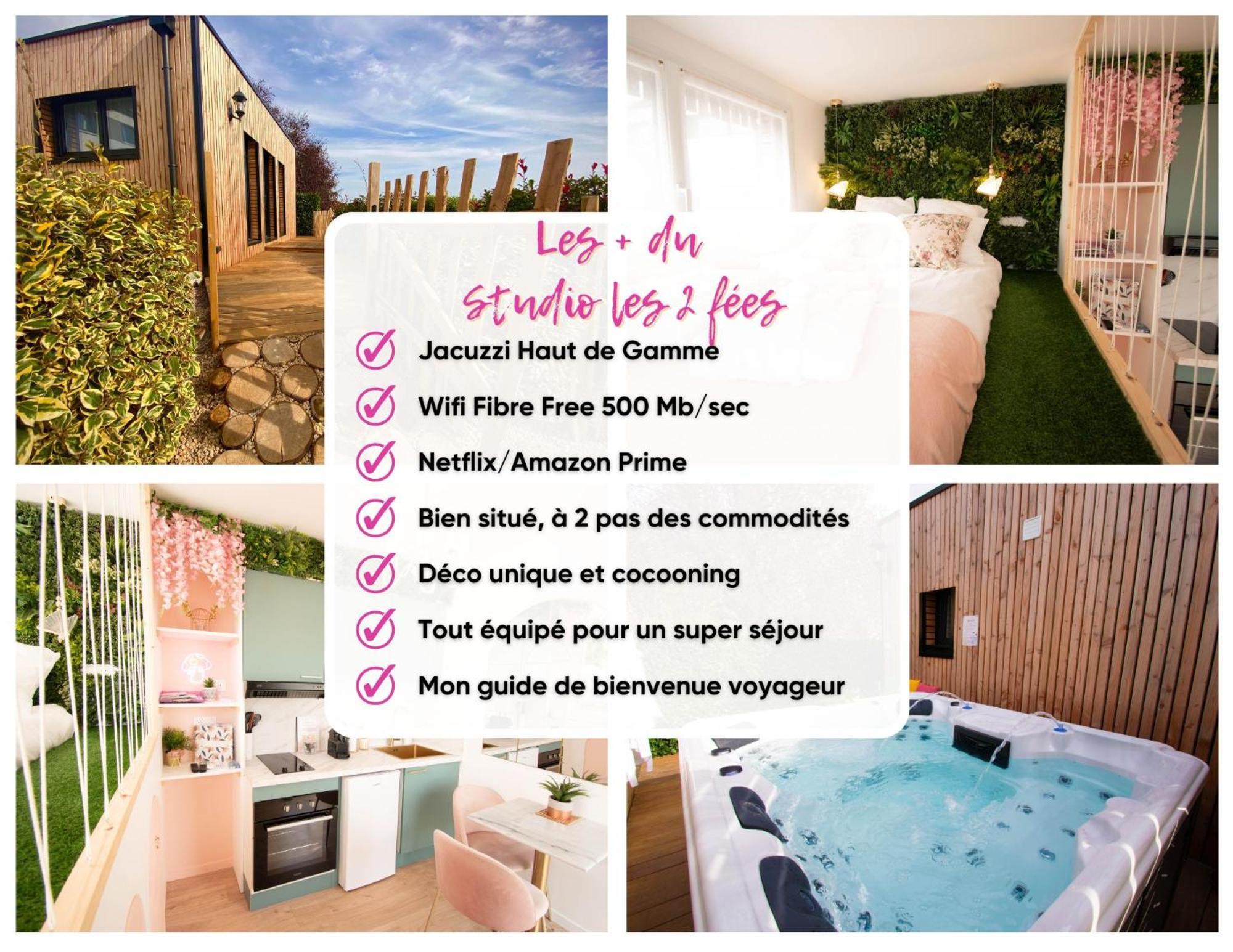 Studio Les 2 Fees - Jacuzzi - Deco Feerique Montfort-sur-Meu Buitenkant foto