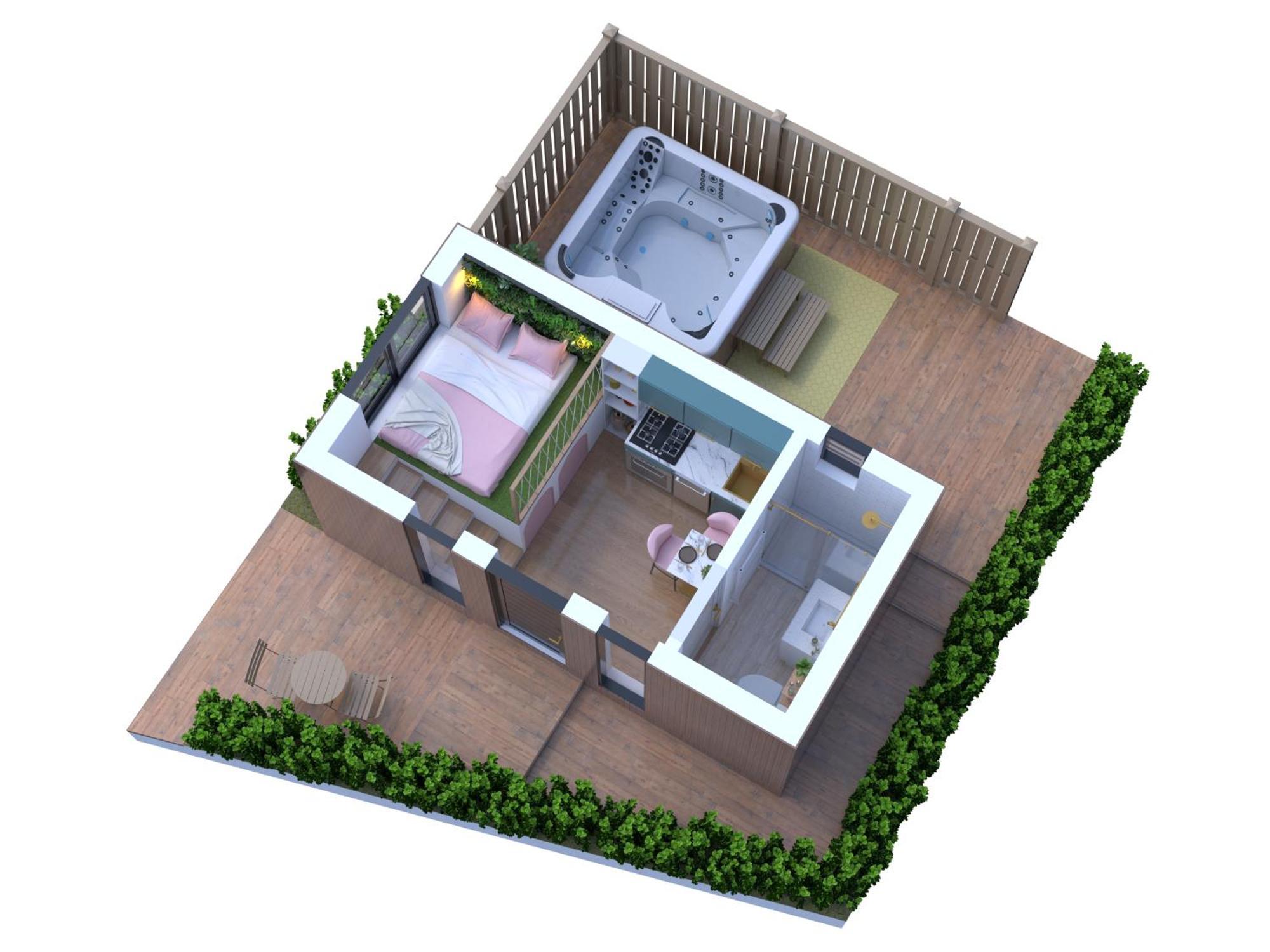 Studio Les 2 Fees - Jacuzzi - Deco Feerique Montfort-sur-Meu Buitenkant foto